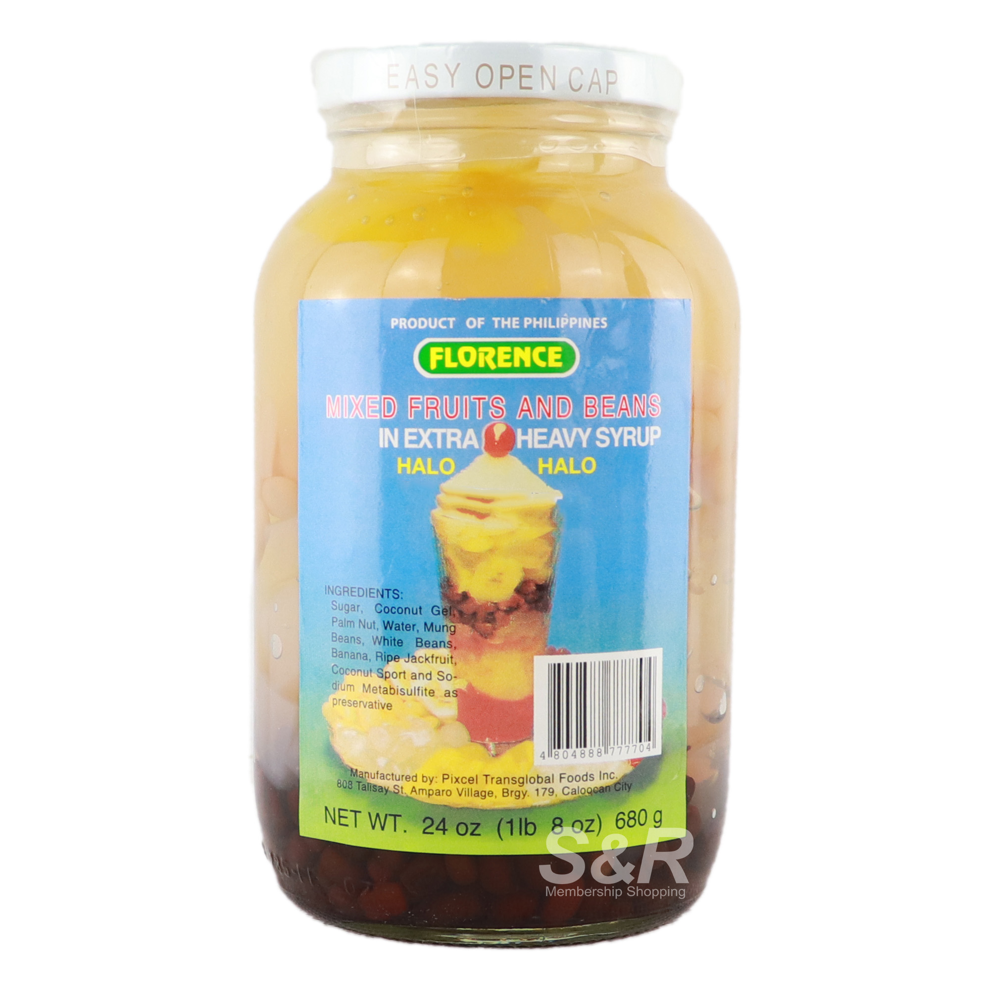 Florence Mixed Fruits and Beans Halo-Halo 680g